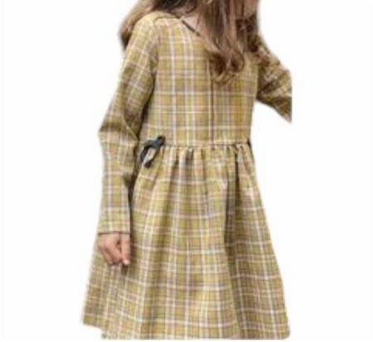 Vignette - Girl's Pearl Plaid Dress