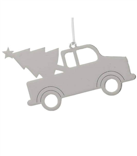 Creative Gifts International - Truck & Tree Ornament with Tassel