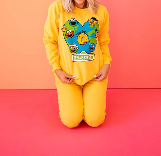 People Of Leisure - World Heart Sesame Sweatshirt