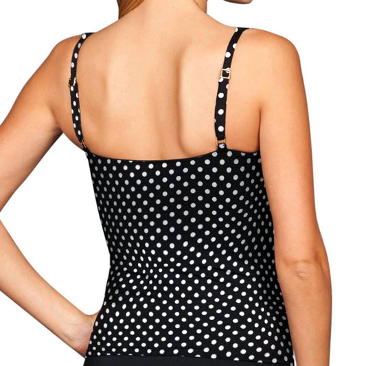 Kallure - Twist Front Tankini Top