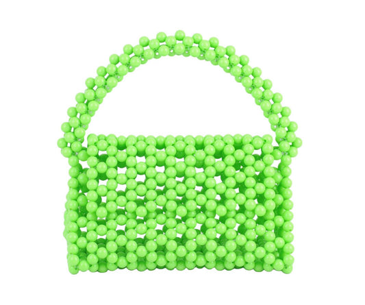 Most Wanted - 70's Style Hand-beaded Satchel Bag