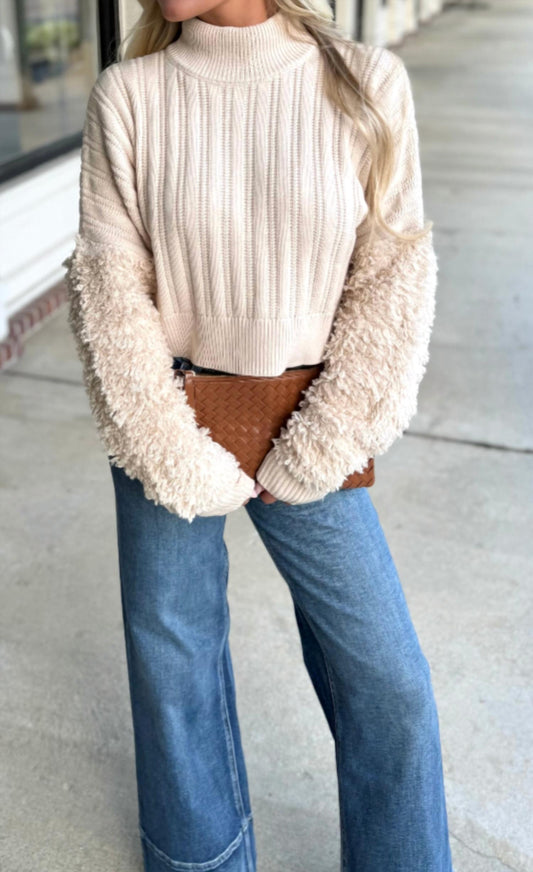 Fore - Women's Fabric Sleeve Crop Top