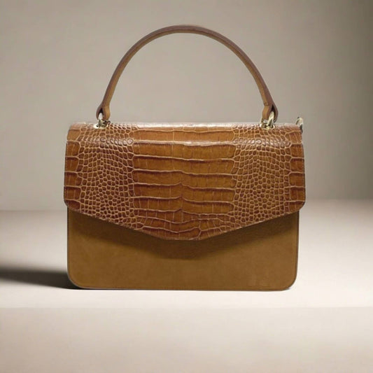 Berge - Exotic Flap Leather Bag