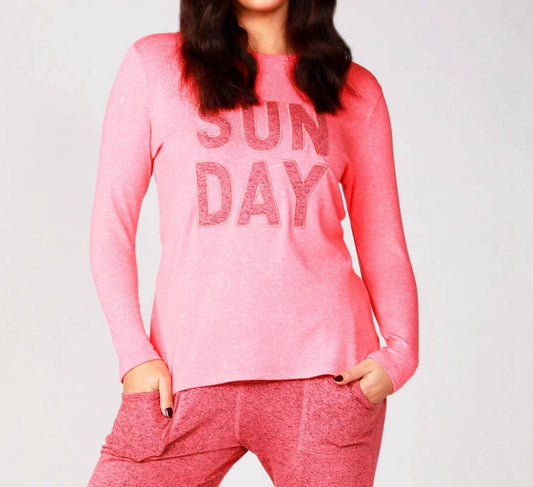 French Kyss - Long Sleeve Sunday Crew Tee