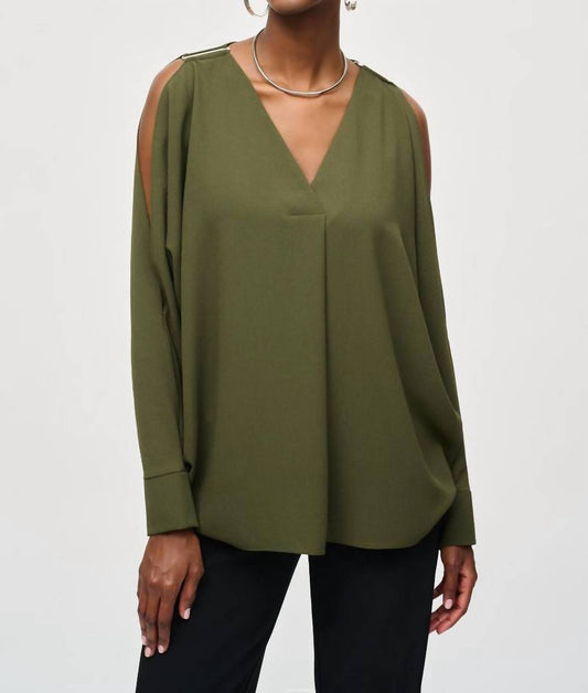 Joseph Ribkoff - Boxy Top with Dolman Sleeves
