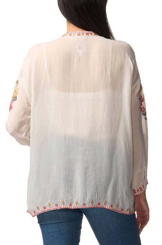 Johnny Was - Audrey Mandarin Collar Top