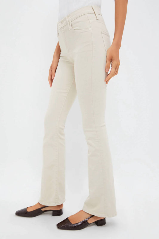 Mother - The Weekender Sneak Flared Mid Rise Jeans