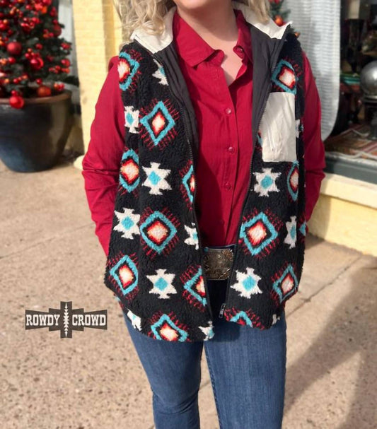 Rowdy Crowd - Women's Vail Aztec Vest