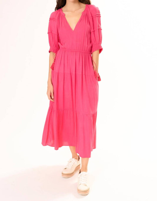 Area Stars - Side Tie Midi Dress