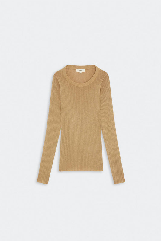 Suncoo - Women's Scalloped Edges Sweater