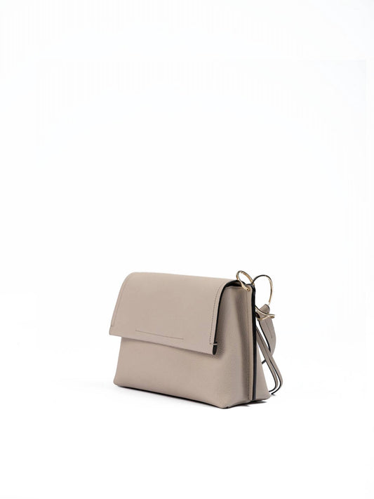 Giada - Women's Grained Leather Crossbody Bag