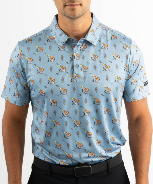Yatta Golf - Clever Coyote Golf Polo