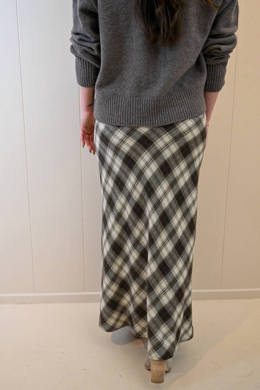 Z Supply - Women's Grand Avenue Plaid Flannel Midi Skirt