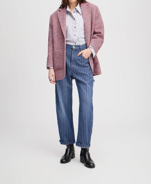 Munthe - Shimo Pinstripe Carpenter Jean