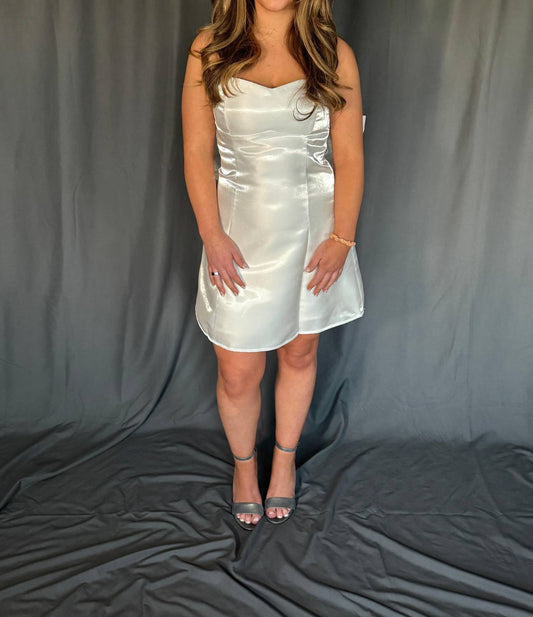 Lena - Strapless Mini Dress With Bow