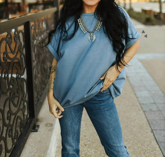 2Flyco - Cloud Basic Mom Cuff Tee - Plus