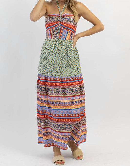 KAHUNA HALTER MAXI DRESS