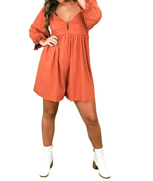 Entro - Melanie V-Wire Sweetheart Neckline Romper
