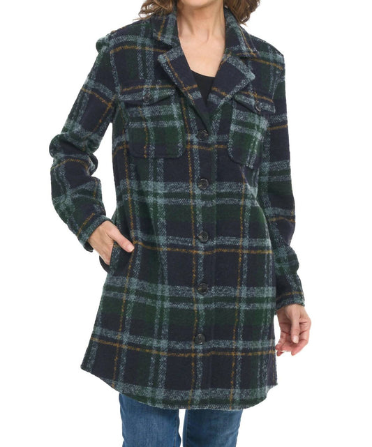 Tribal - Bouclé Plaid Jacket