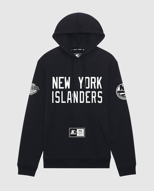 Starter - Men's New York Islanders Hat Trick Hoodie