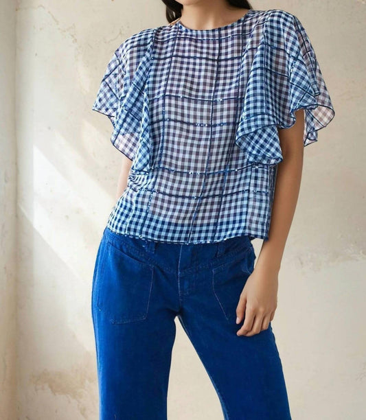 Eva Franco - Juniper Cape Sleeve Top