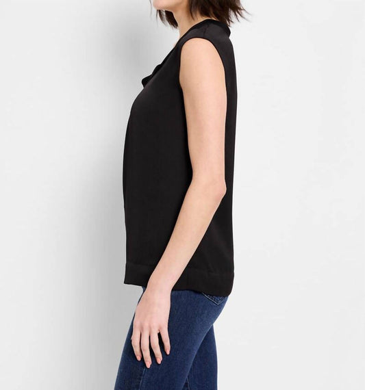 Nic + Zoe - Satin Chiffon Layer Top