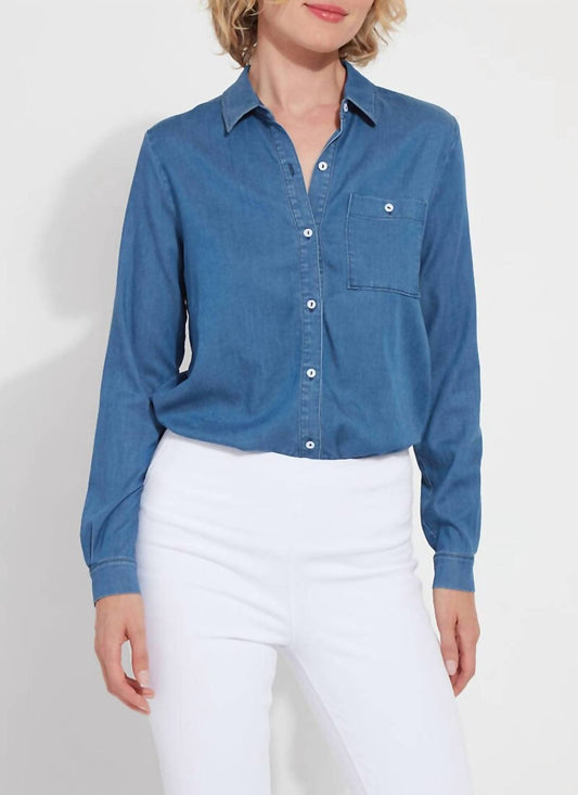 Lysse - Drew Stretch Chambray Shirt