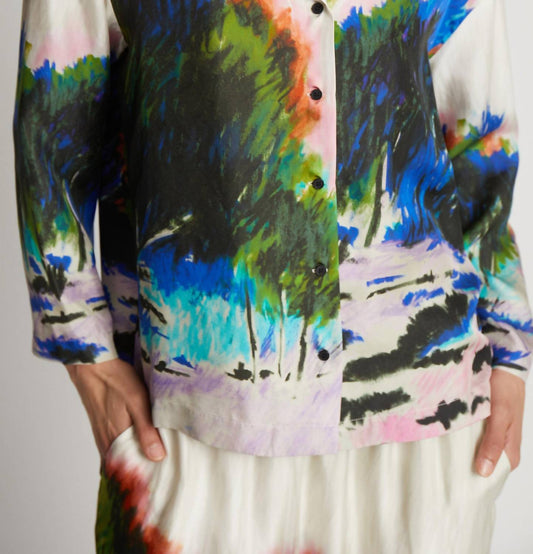 Munthe - Sachu Painted Silk Shirt