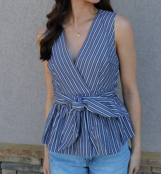 En Saison - Ambrose Stripe Top