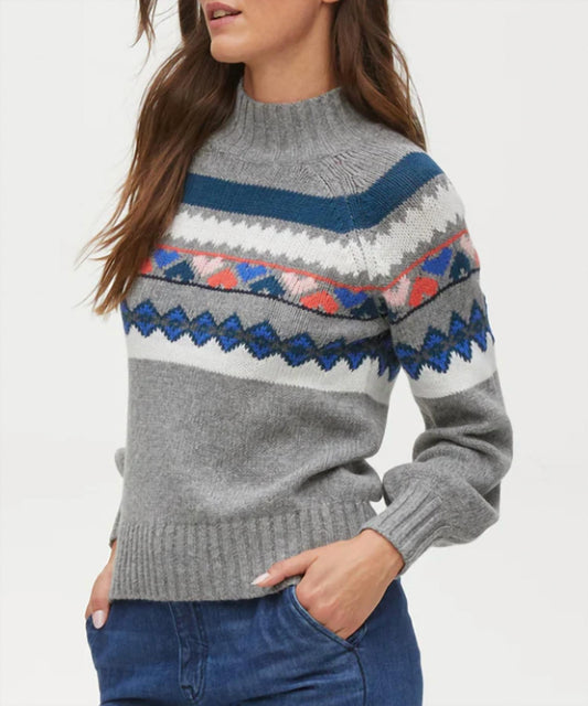 Michael Stars - Pernille Turtleneck Fair Isle Sweater