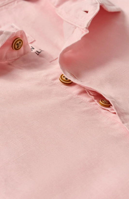 Johnnie-O - Short Sleeve Hangin' Out Linen Button Down Shirt