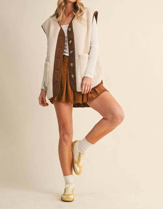 Klesis - Fleece Button Vest