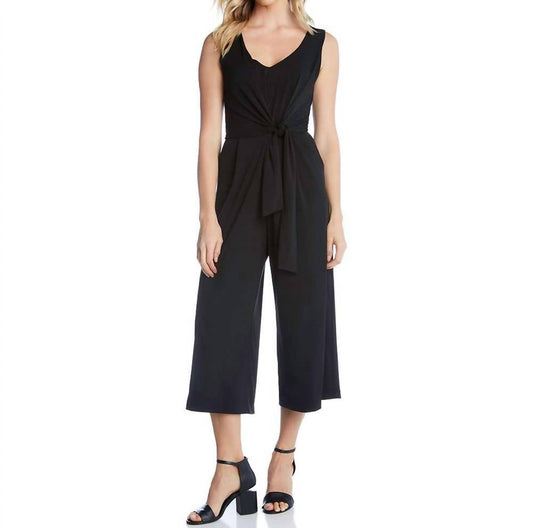 Karen Kane - Tie-front Travel Jumpsuit