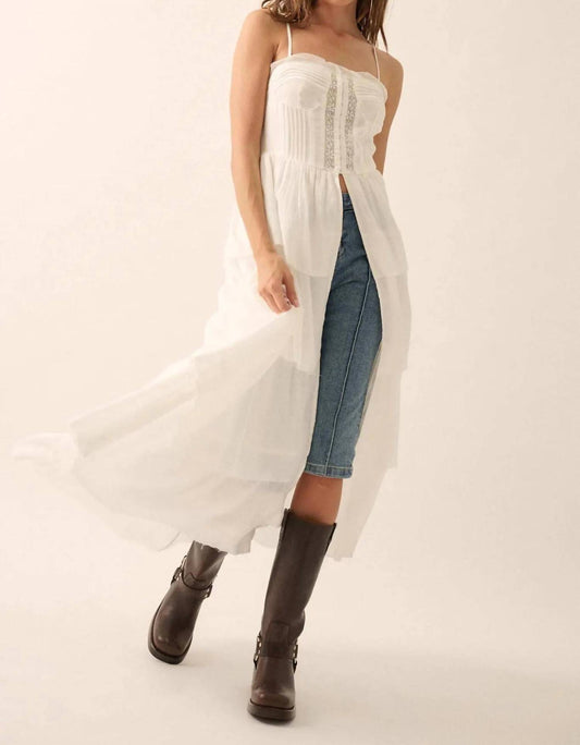 Promesa - Corset Maxi Top