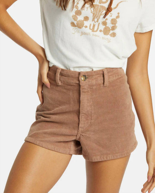 Billabong - Soft Corduroy Short