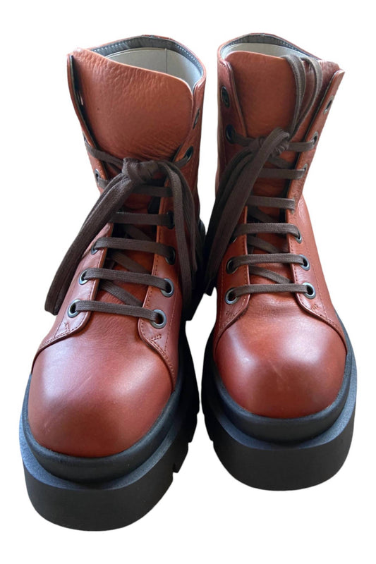 Lofina - Women's Lace-up Leather Boots
