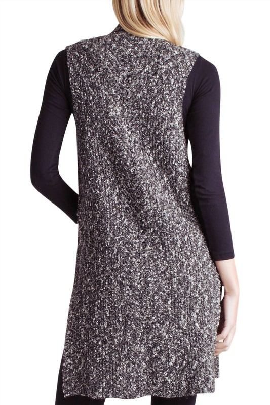 Kensie - Cotton Tweed Sweater Vest