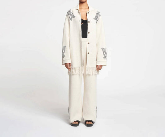 Nanushka - Dillian Linen Cardigan