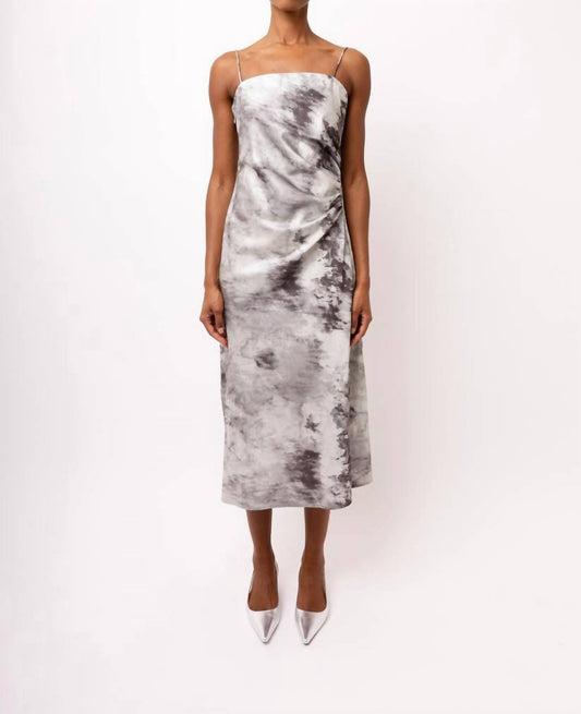 Amylynn - Bluhr Spaghetti Strap Midi Dress