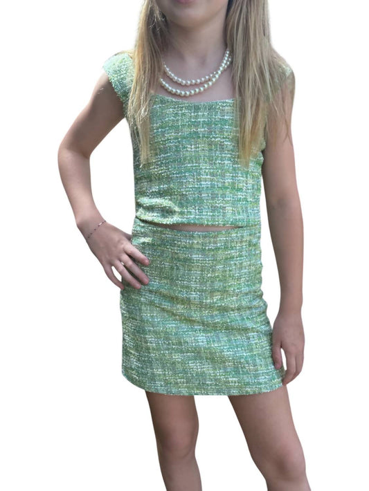 Cheryl Creations - Girl's Boucle Set