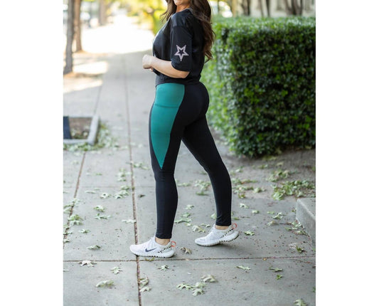 Julia Rose - The Gracie Panel Full Length Leggings