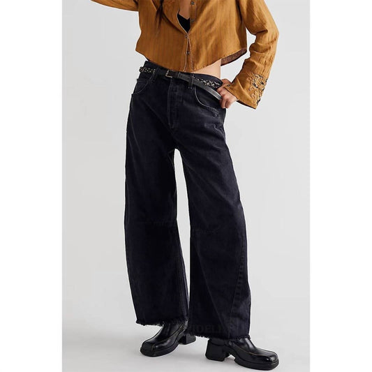 Paperdolls - Wide Leg Barrel Jeans