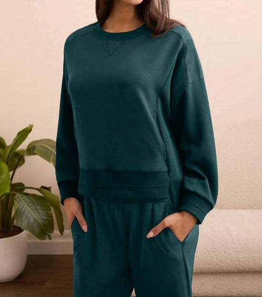 Tribal - Butter Soft Sand Wash Hi-low Crew Top