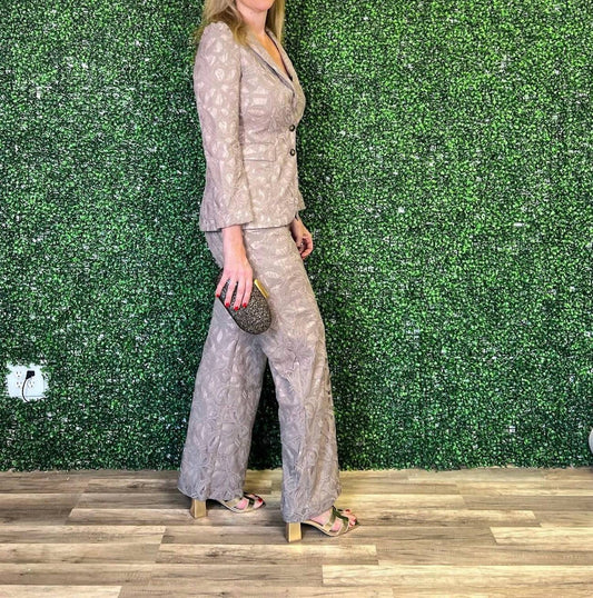 Current Air - Tiffany Lace Blazer