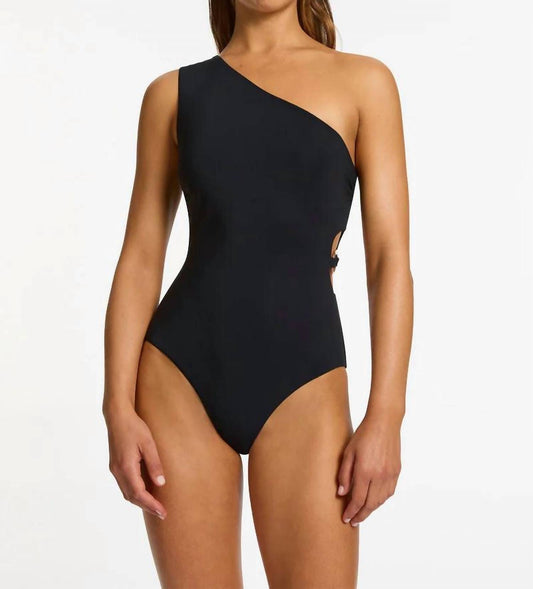 Jets - Jets Jetset Lien One Shoulder One Piece