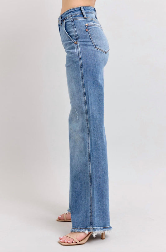 Judy Blue - Retro Wide Leg Jeans