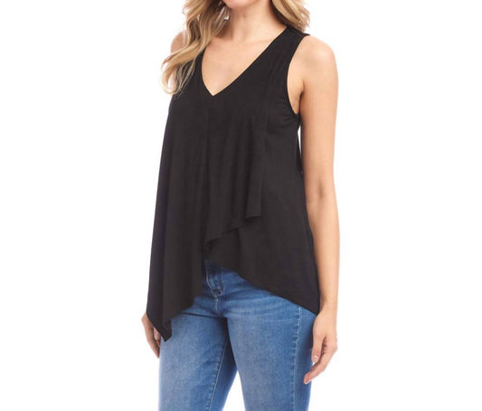 Karen Kane - Drape Front Tank Top