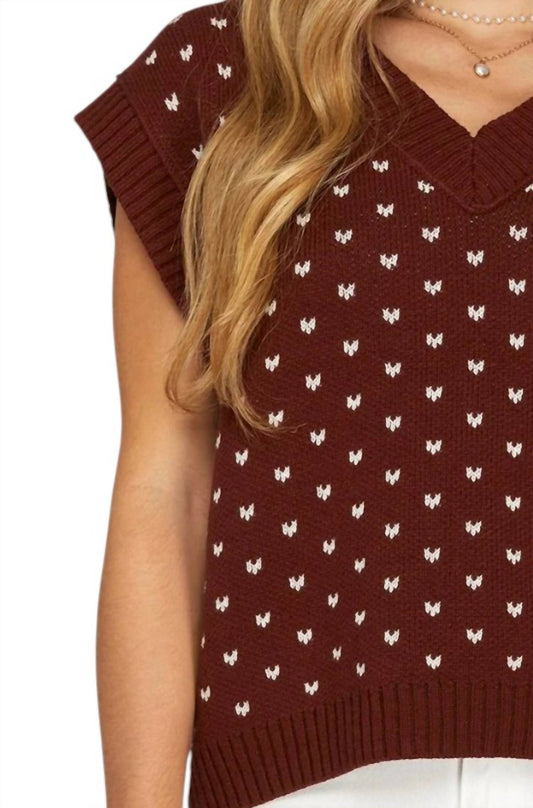 She + Sky - Spirit Knit Vest