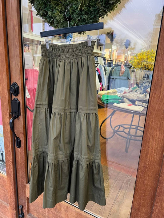 Thml - Tiered Midi Skirt