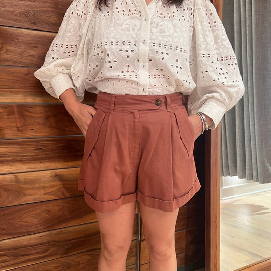 Vanessabruno - Enoa Pleated Short